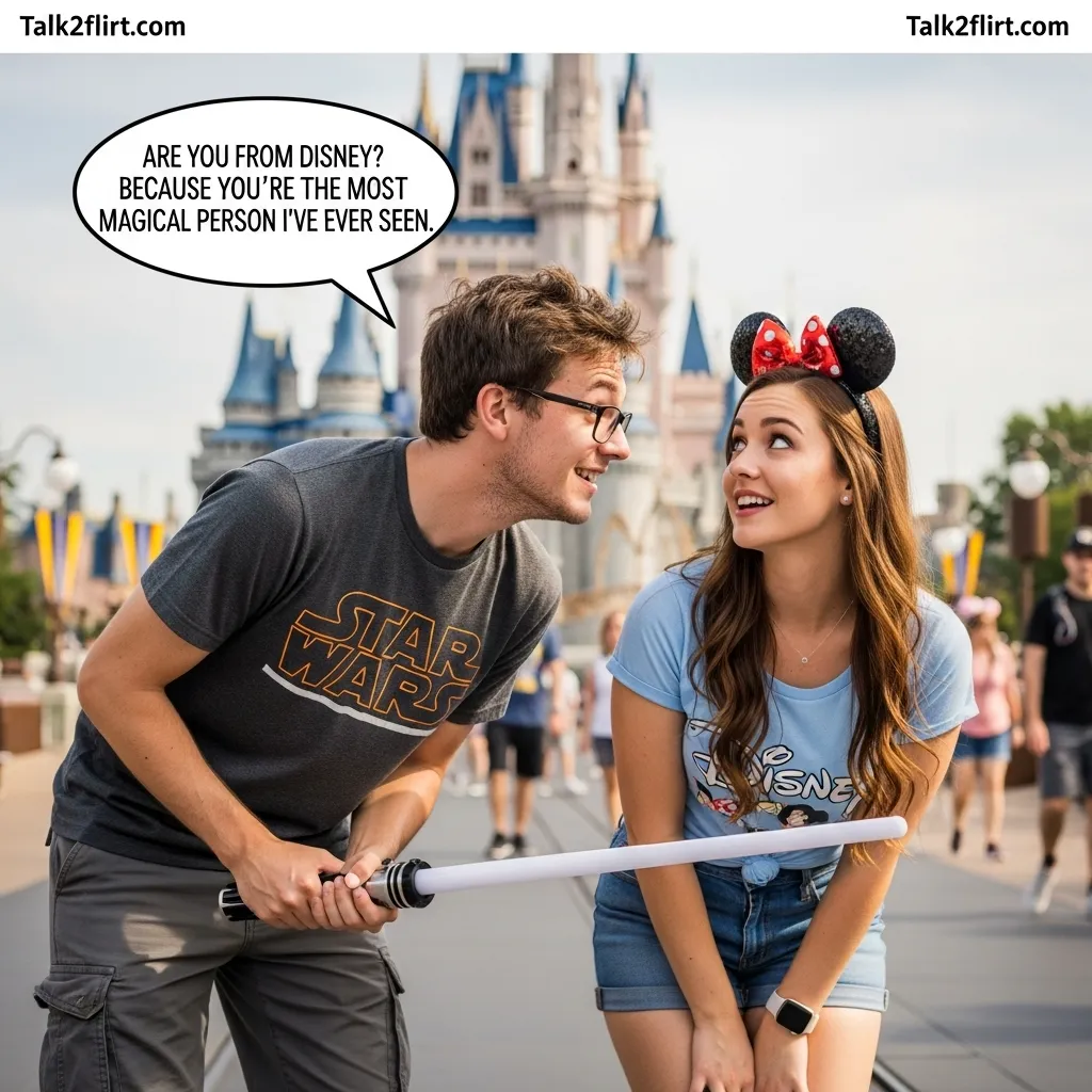 Nerdy Disney Pick Up Lines