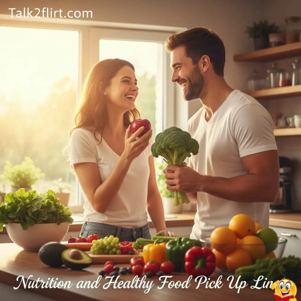 Nutrition and Healthy Food Pick Up Lines