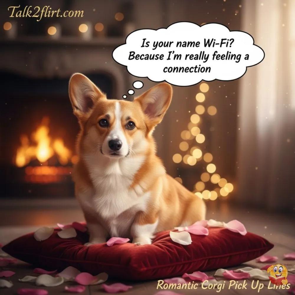 Romantic Corgi Pick Up Lines