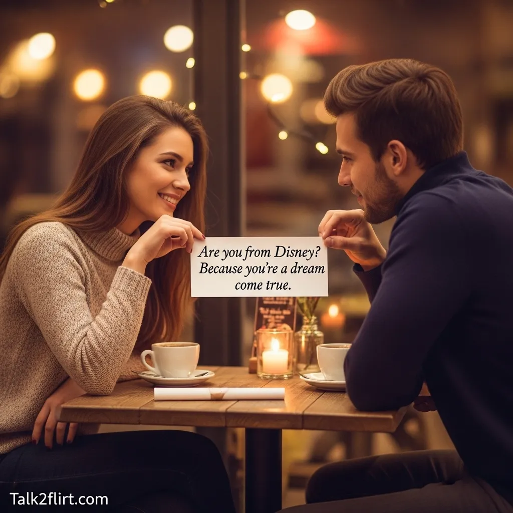 Romantic Disney Pick Up Lines