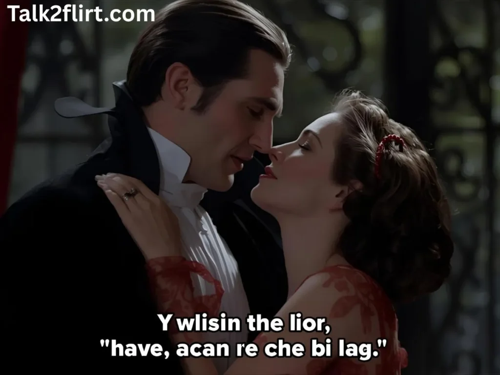 Romantic Dracula pick up lines