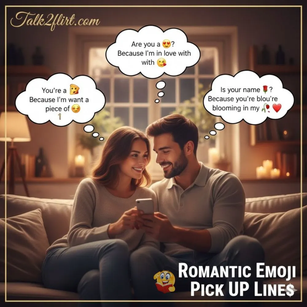 Romantic Emoji Pick Up Lines