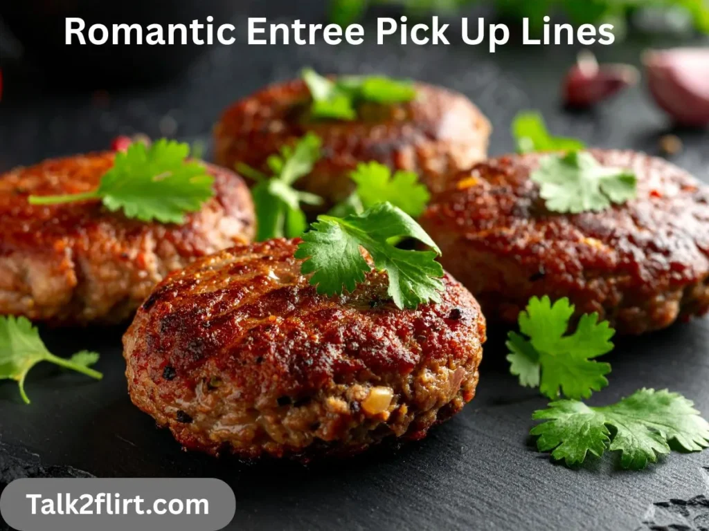 Romantic Entree Pick Up Lines