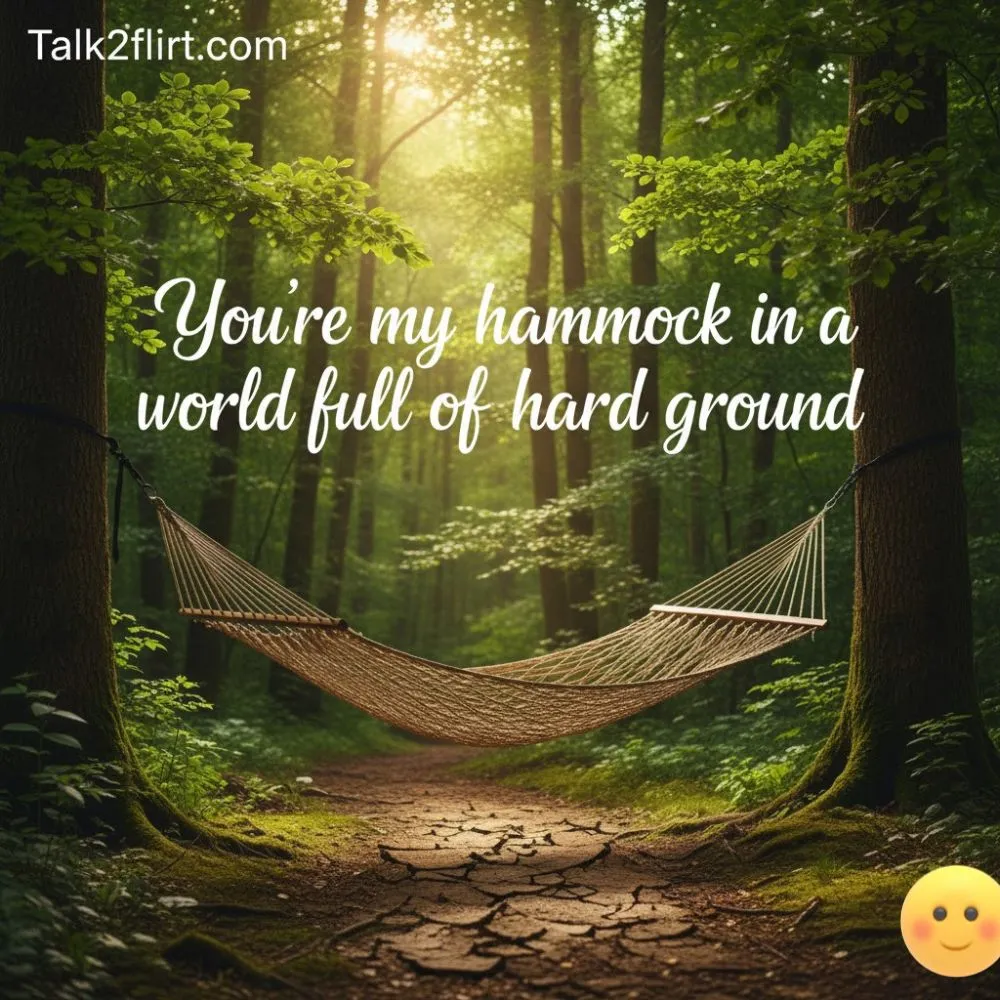 Romantic Hammock Pick Up Lines