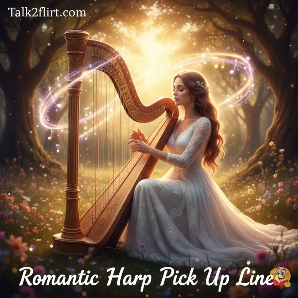 Romantic Harp Pick Up Lines