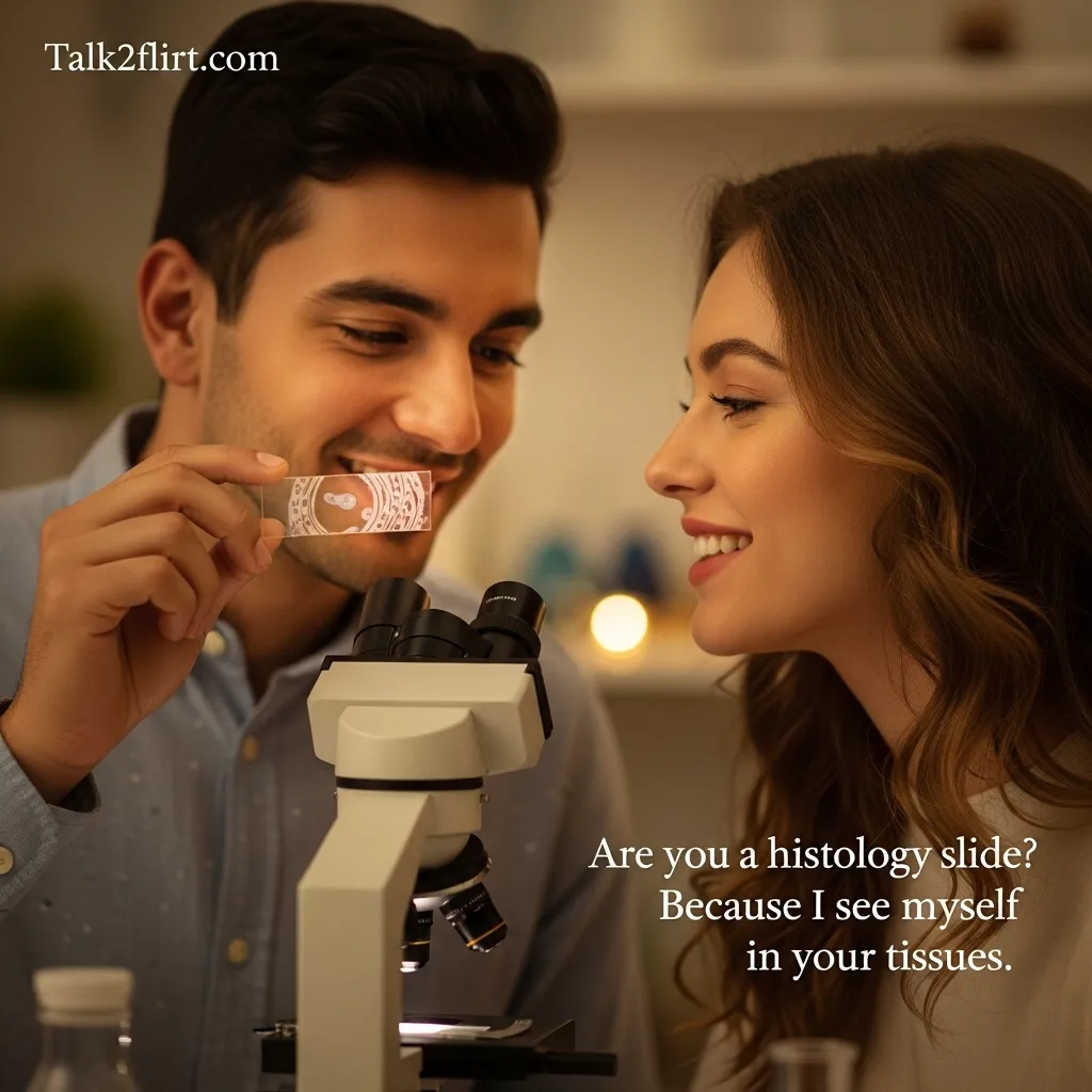 Romantic Histology Pick Up Lines