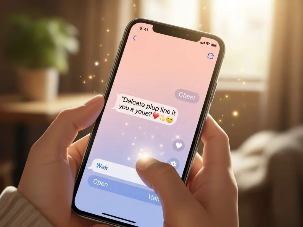 Best Delicate Pick Up Lines for Texting