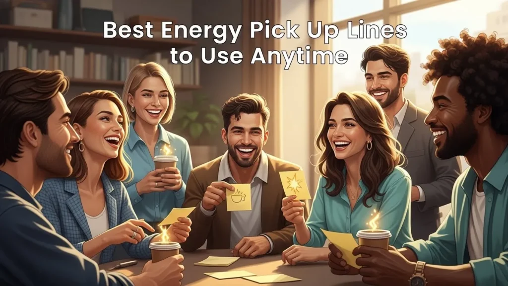 Best Energy Pick Up Lines to Use Anytime