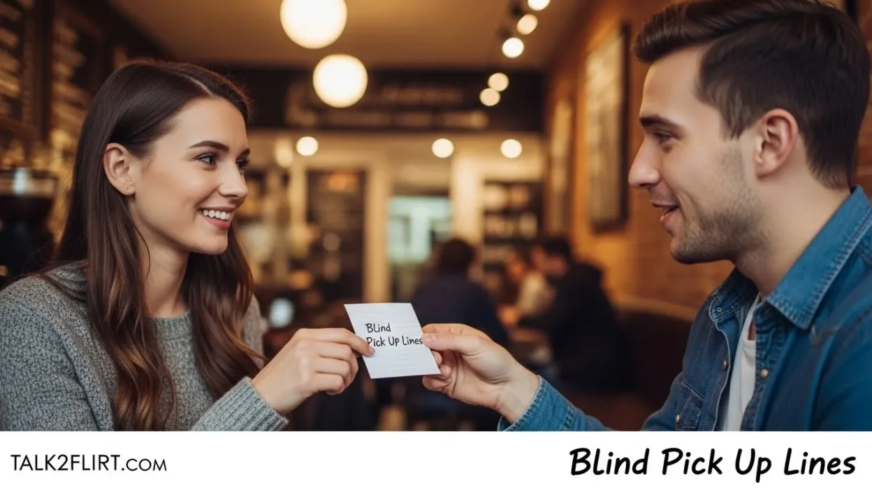Blind Pick Up Lines