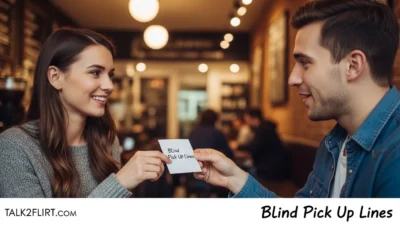 Blind Pick Up Lines