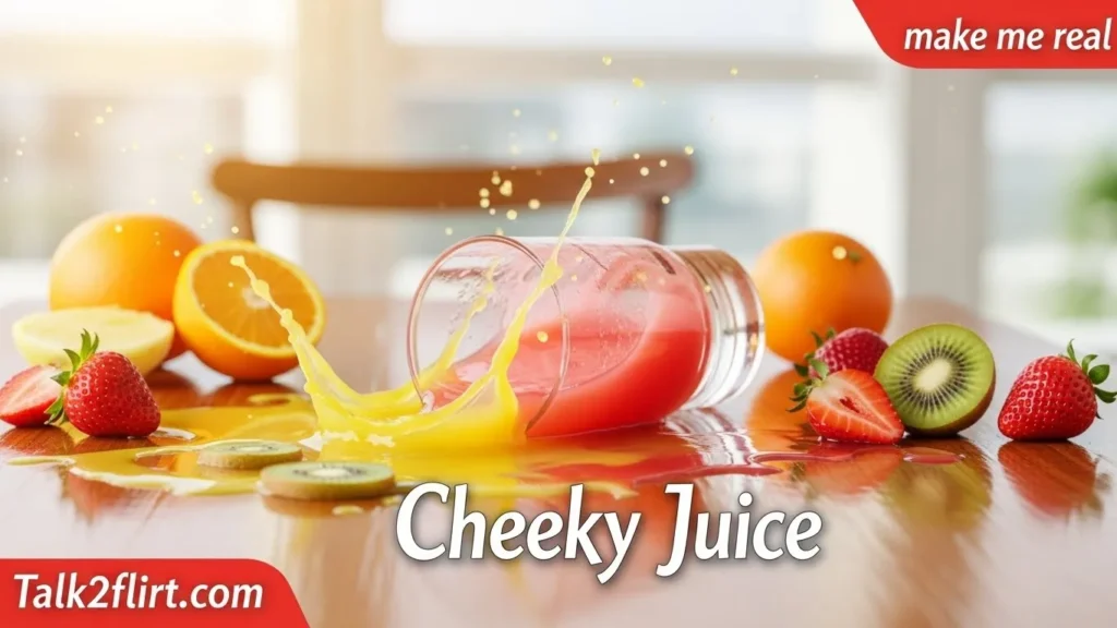 Cheeky Juice Pick Up Lines