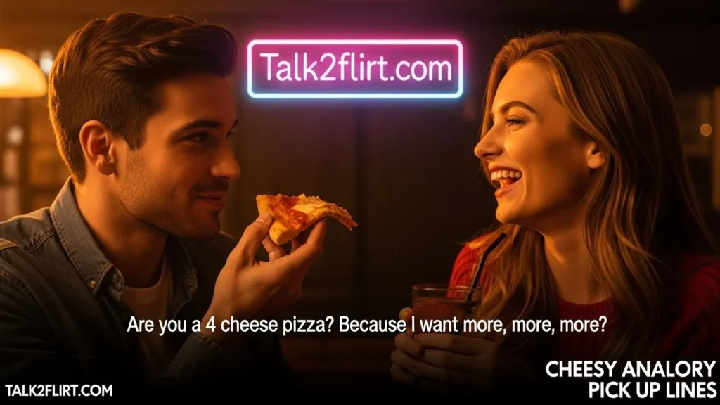 Cheesy Analogy Pick Up Lines