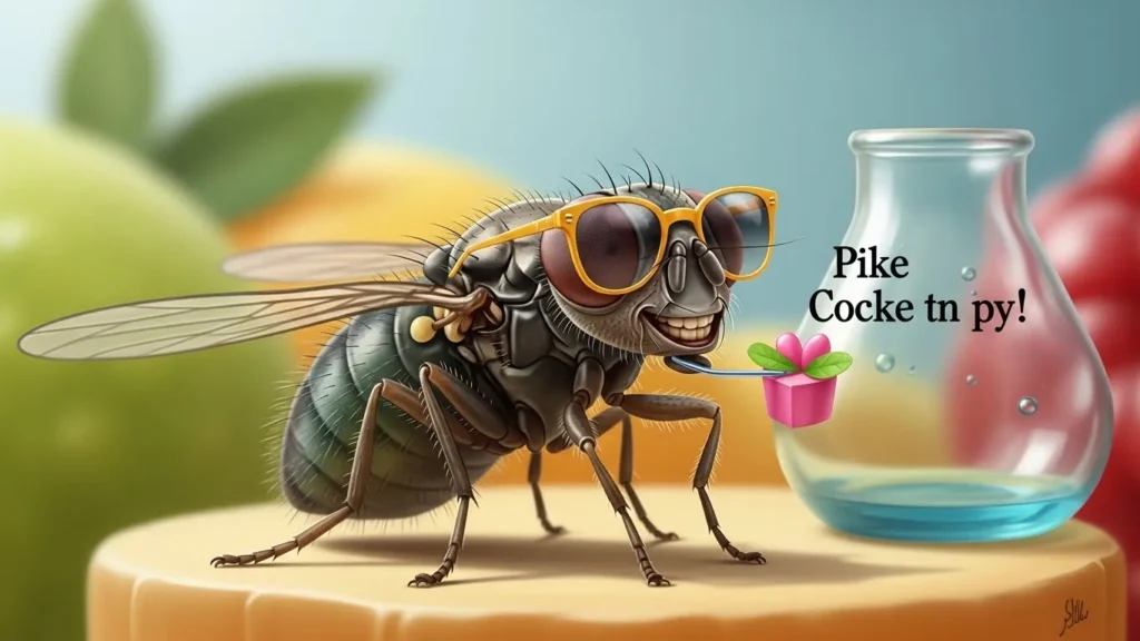 Cheesy Drosophila Pick Up Lines