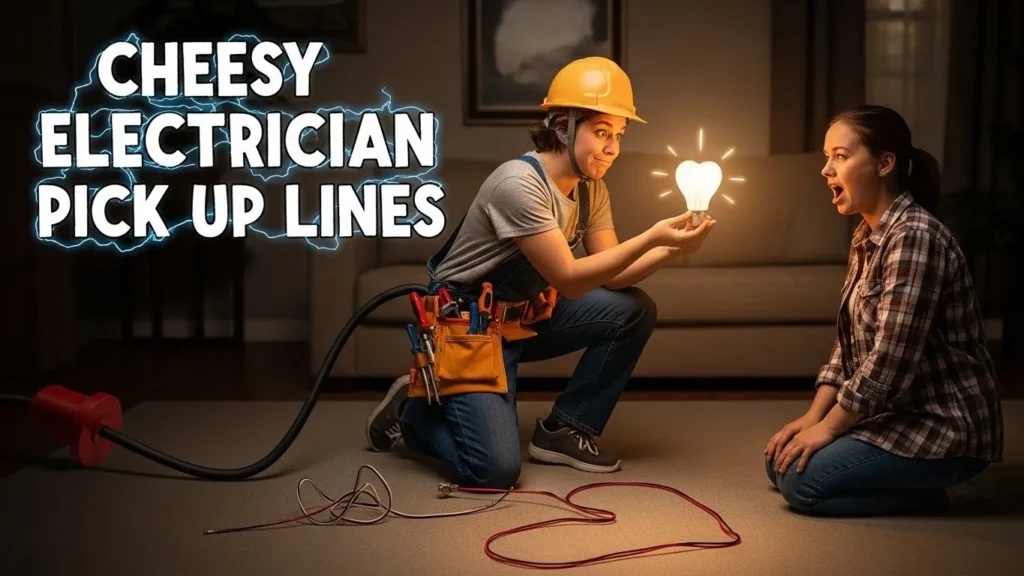 Cheesy Electrician Pick Up Lines