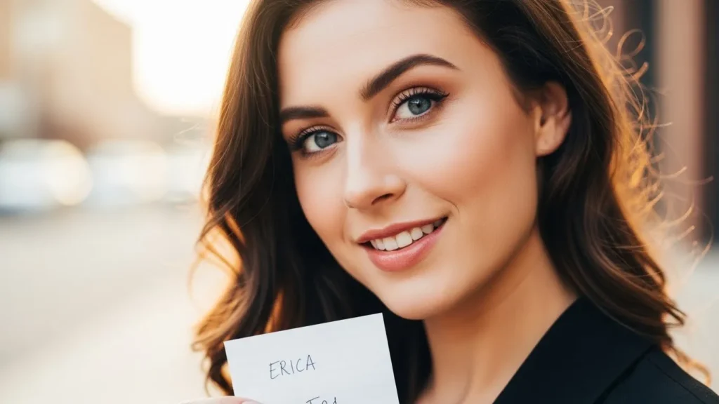 Cheesy Erica Pick Up Lines