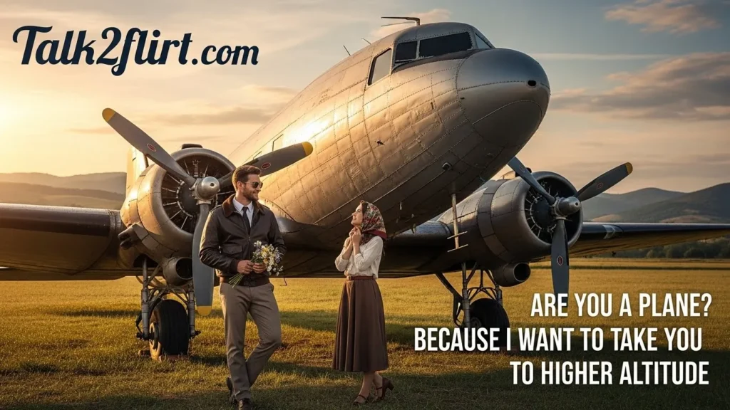 Classic Airplane Pick Up Lines