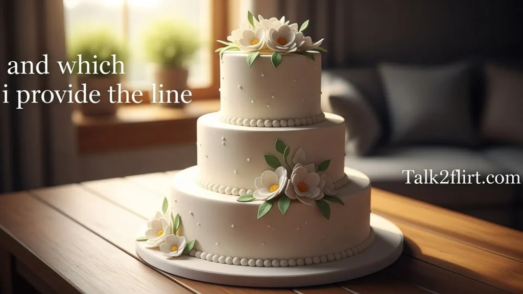 Classic Cake Pick Up Lines