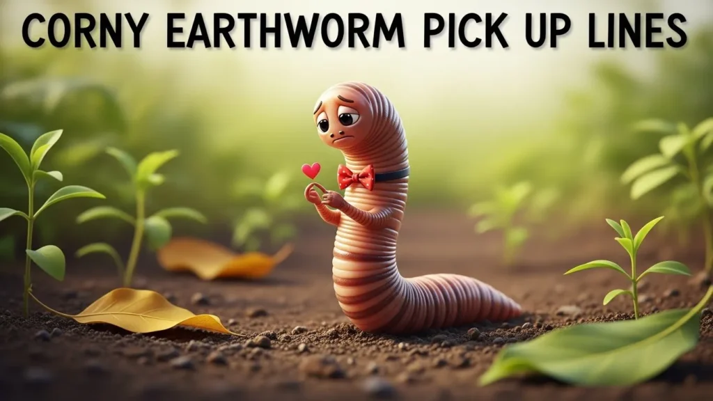 Corny Earthworm Pick up Lines