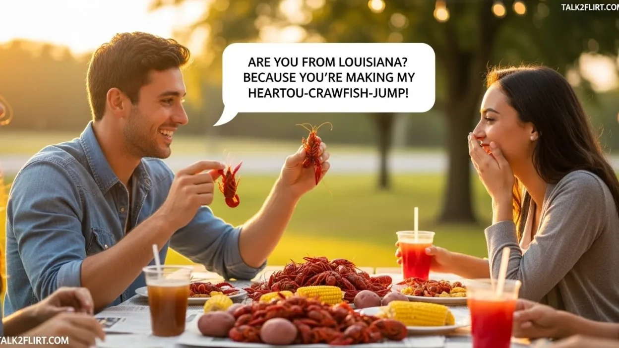 Crawfish Pick Up Lines