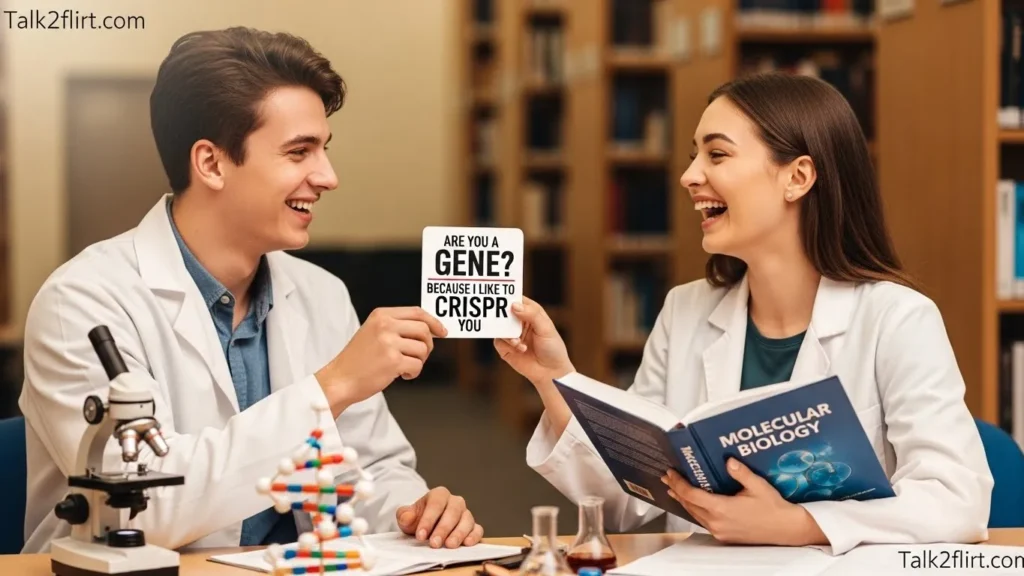Crispr Pick Up Lines for Science Nerds