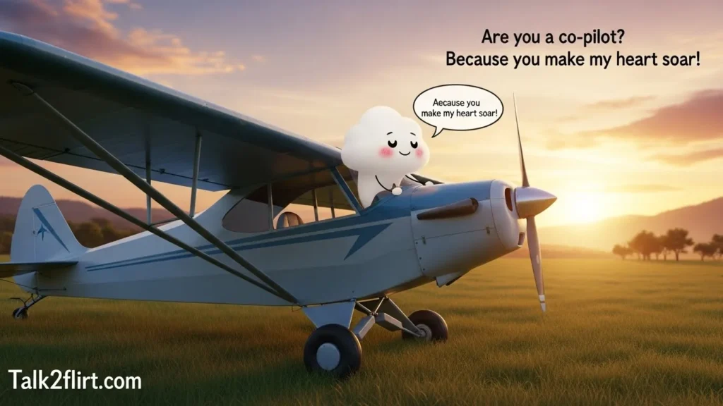 Cute Airplane Pick Up Lines