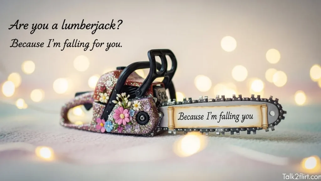 Cute Chainsaw Pick Up Lines