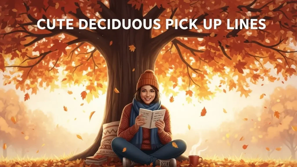 Cute Deciduous Pick Up Lines