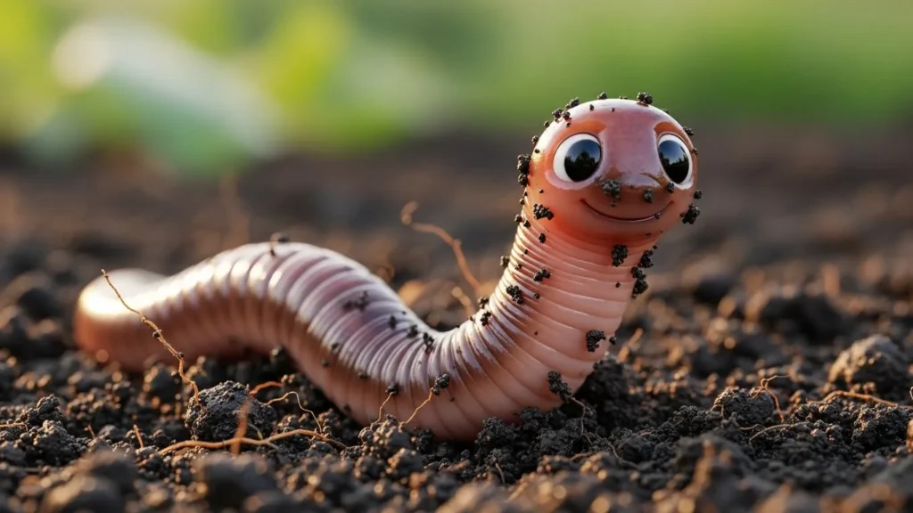 Cute Earthworm Pickup Lines