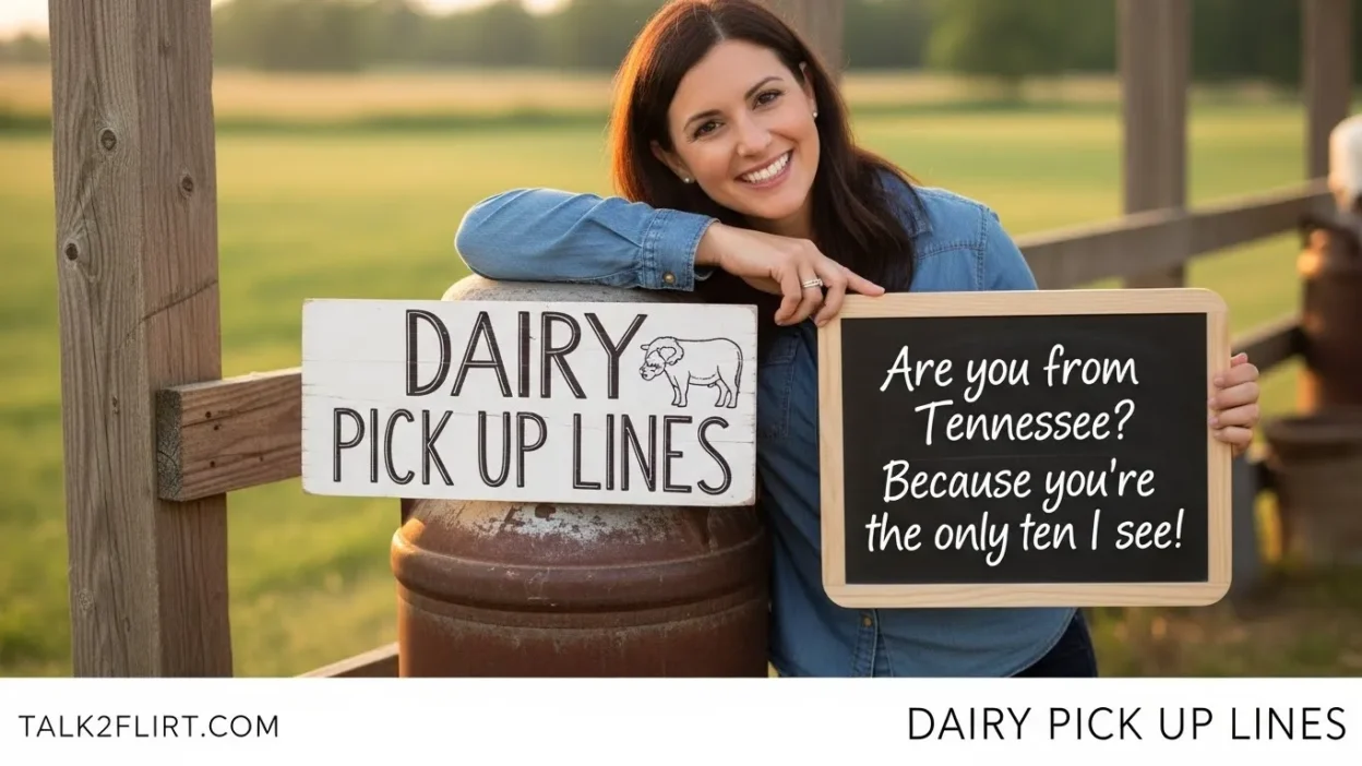 Dairy Pick Up Lines