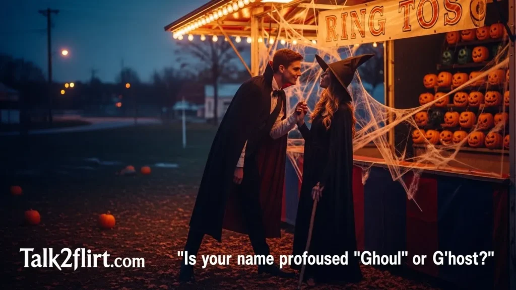Dark Halloween Pick Up Lines