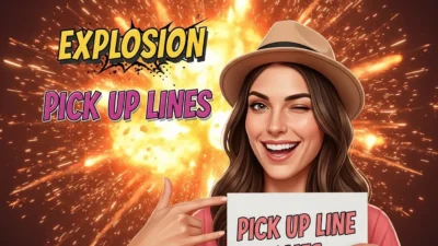 Explosion Pick Up Lines