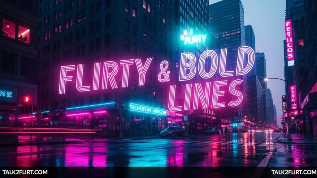Flirty and Bold Lines