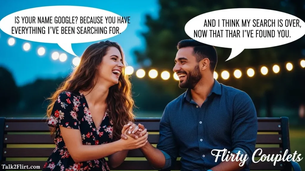 Flirty Couplets Pick-Up Lines