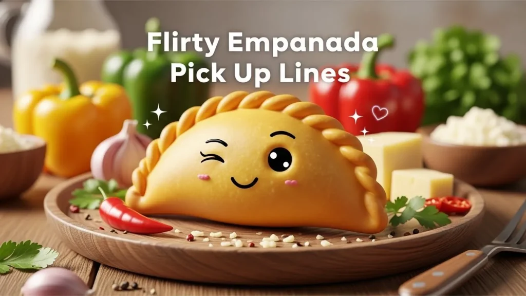 Flirty empanada pick up lines