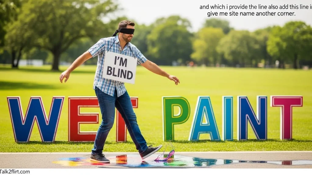 Funny Blind Pick Up Lines