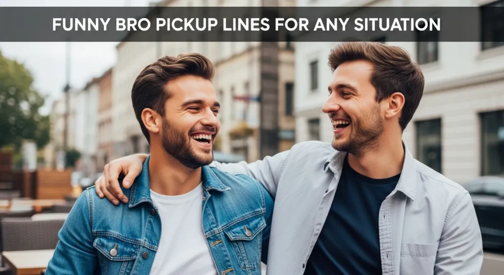 Funny Bro Pickup Lines for Any Situation