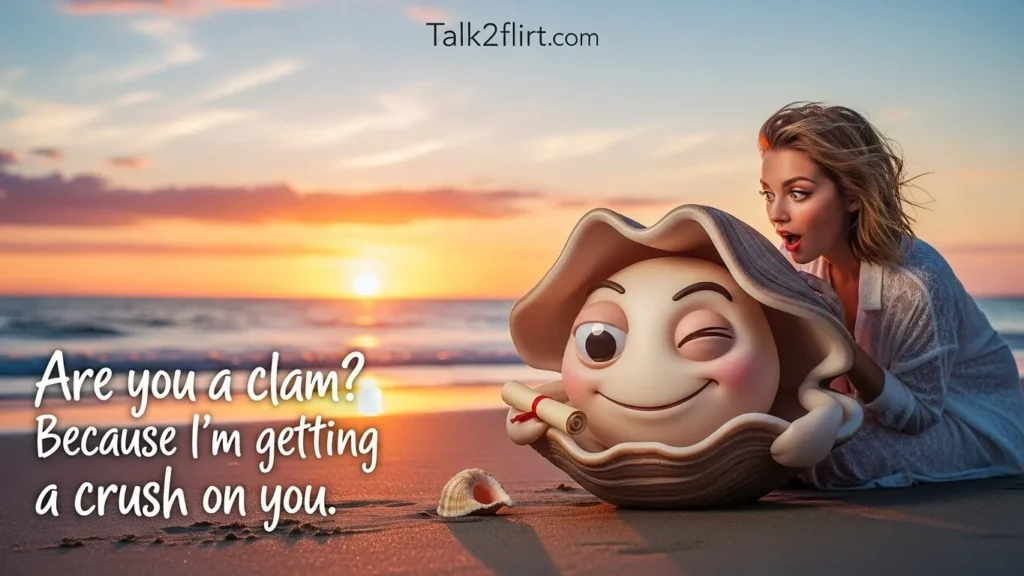 Funny Clam Pick Up Lines
