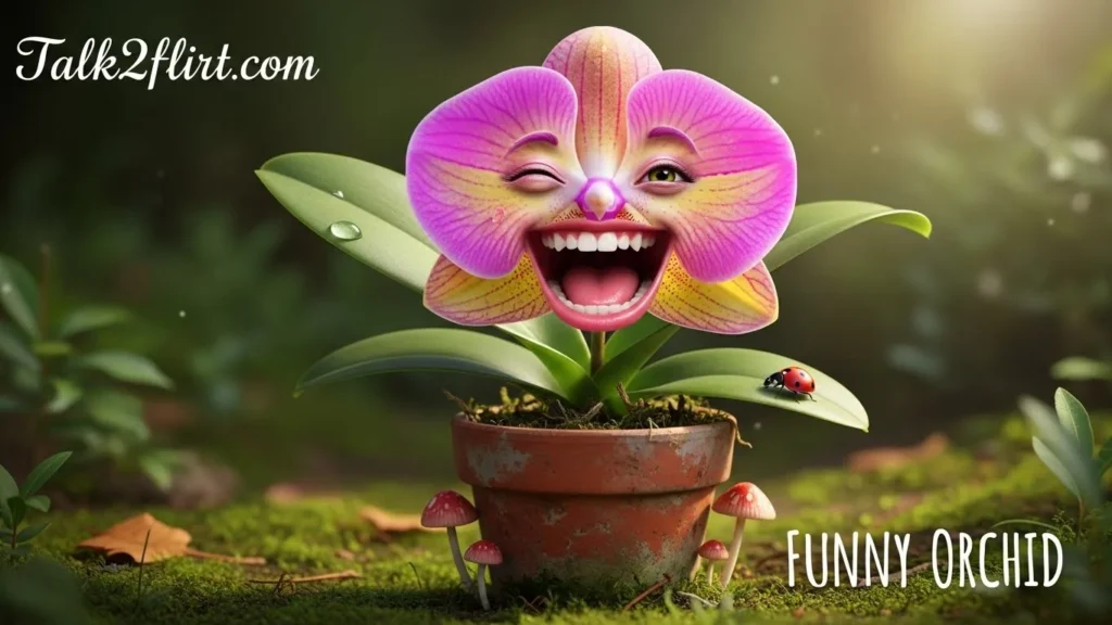Funny Orchid Pick Up Lines