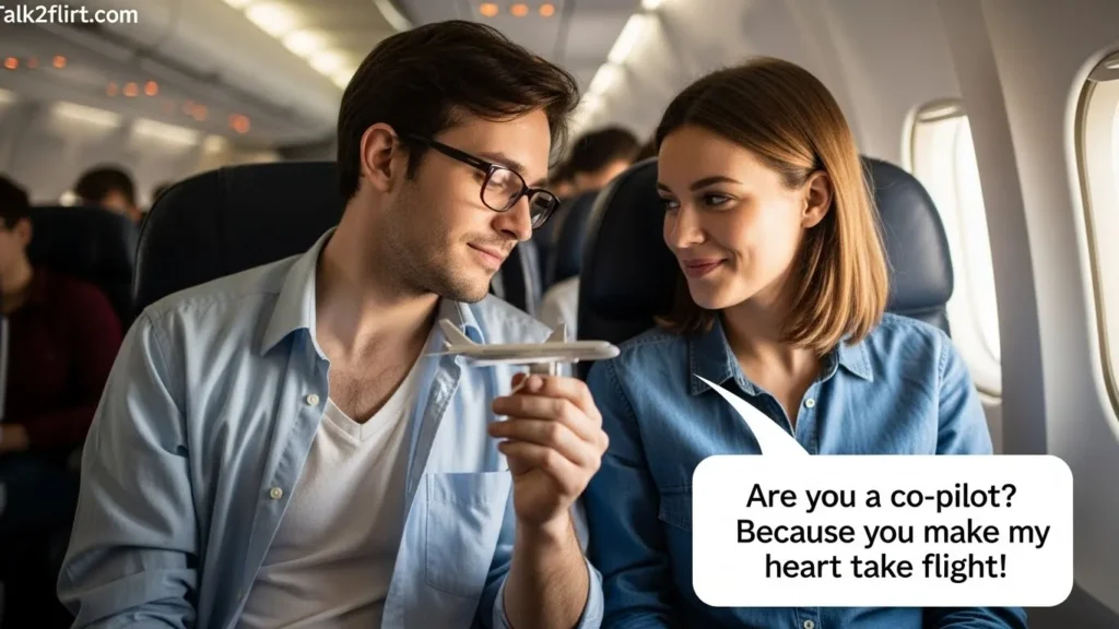 Nerdy Airplane Pick Up Lines