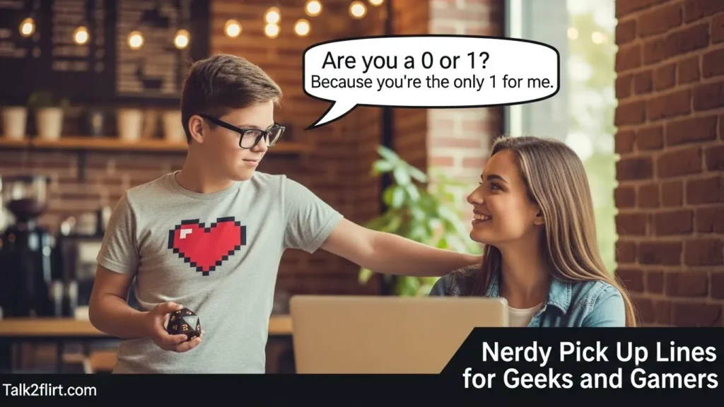 Nerdy Pick Up Lines for Geeks and Gamers