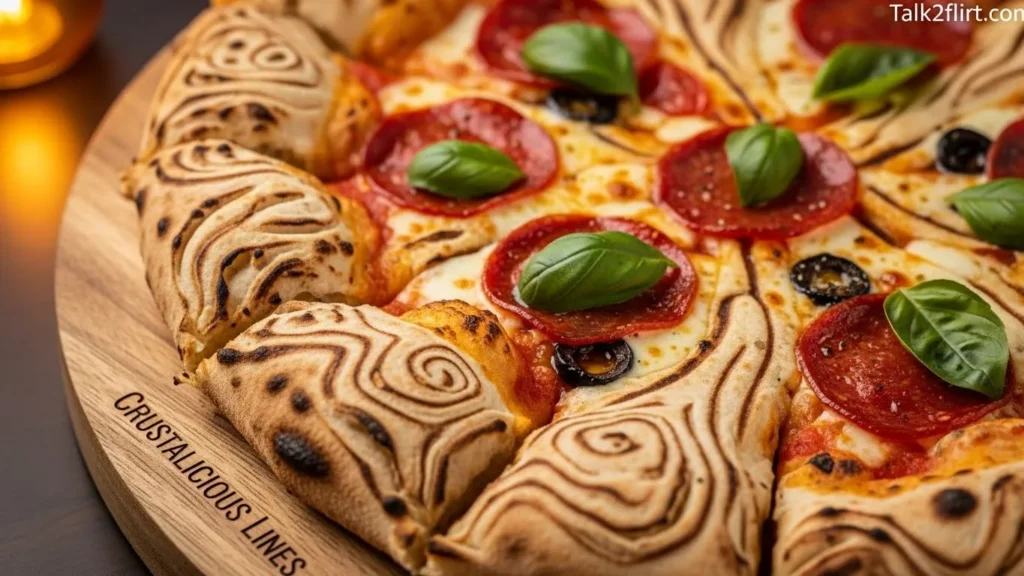 Pizza-Themed Crustalicious Lines