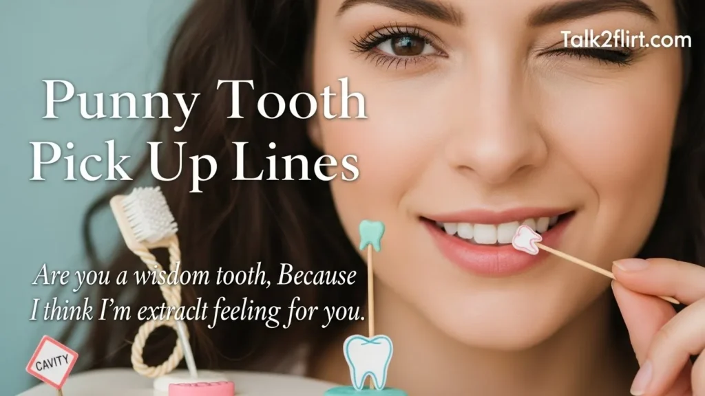 Punny Tooth Pick Up Lines