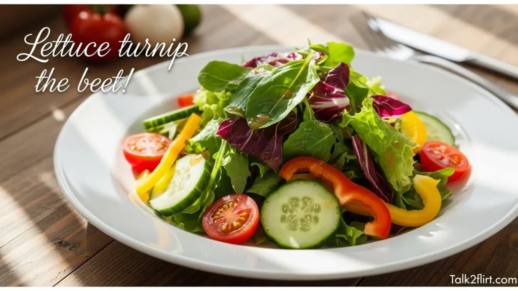 Salad-Themed Pun Lines