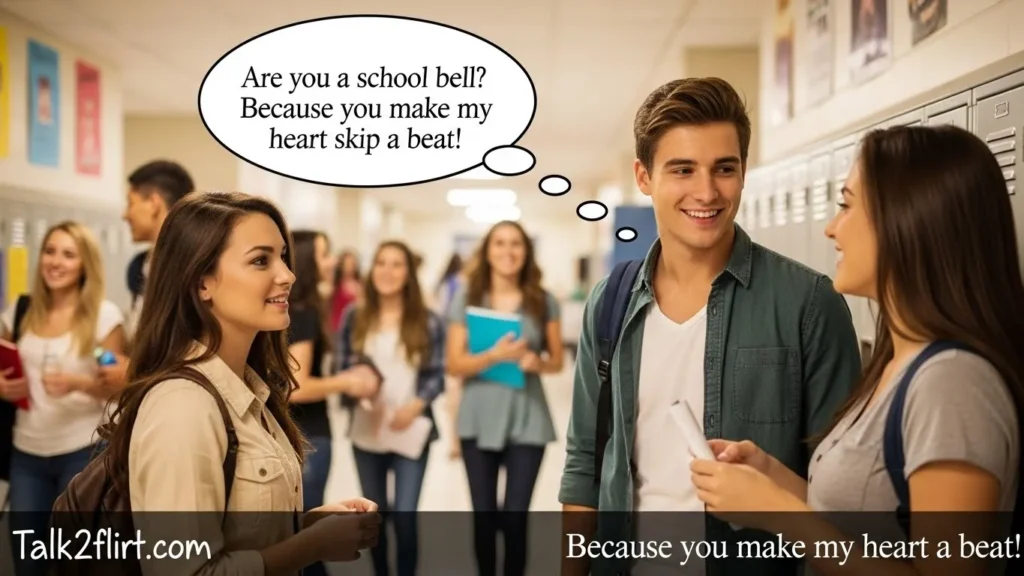 School-Life Pick Up Lines