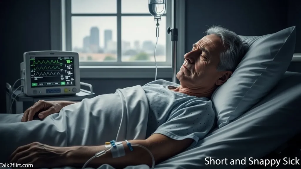 Short and Snappy Sick Pick Up Lines