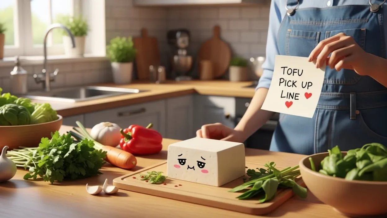 Tofu Pick Up Lines