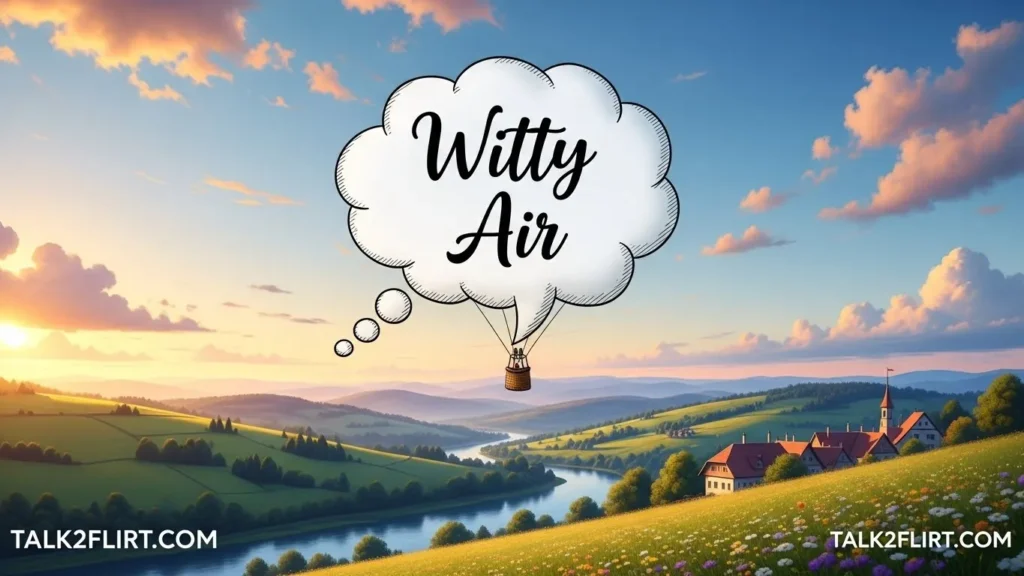 Witty Air Pick Up Lines