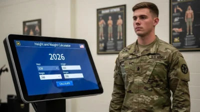 Army Height And WSeight Calculator