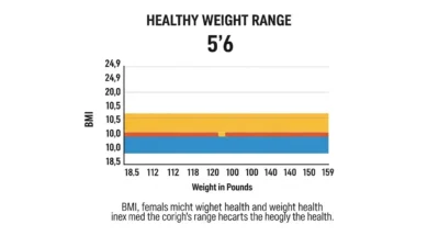 average weight for 5'6 female