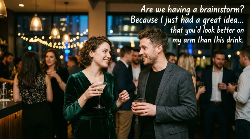 Best Brainstorm Pick Up Lines for Flirting